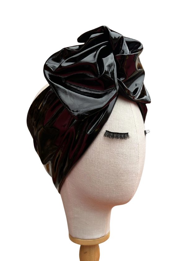 Bandeau large vinyle noir