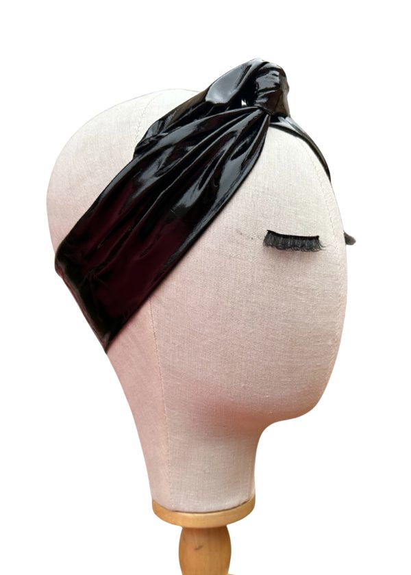 Bandeau small vinyle noir