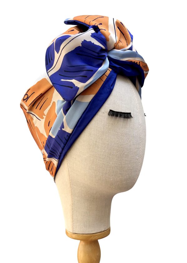 Bandeau large bleu et orange 🍊
